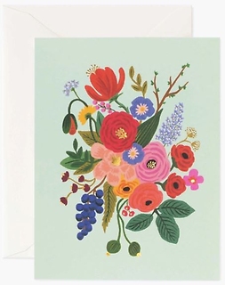 Garden Party Mint Card