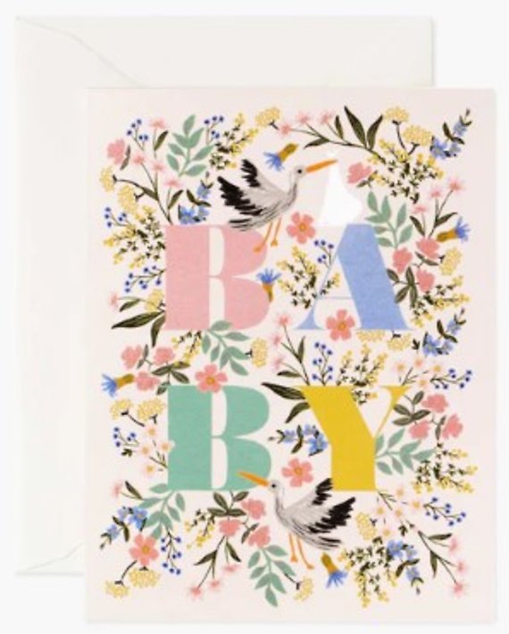 Mayfair Baby Greeting Card