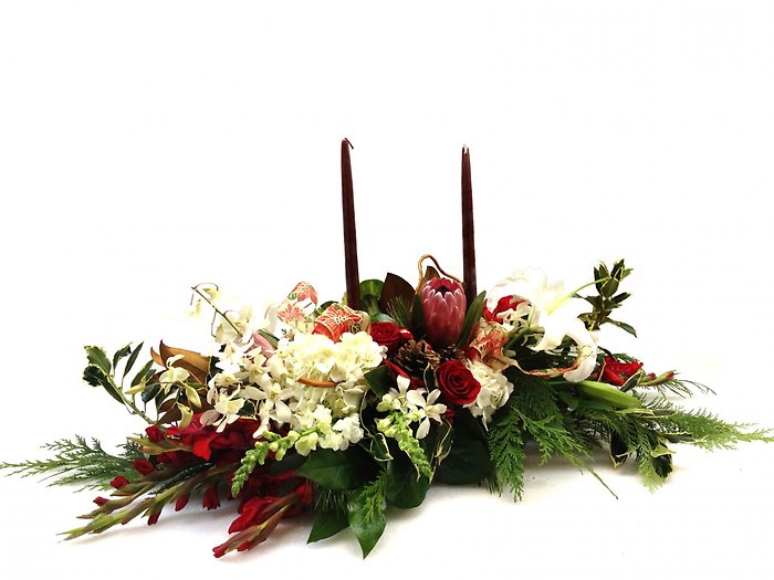 Santa\'s Sleigh Centerpiece