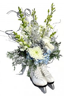 Snowy Skate Bouquet