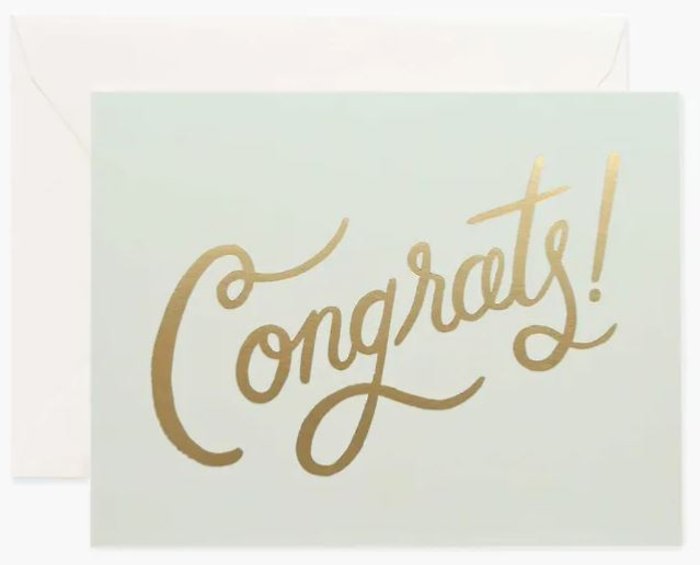 Timeless Congrats Card