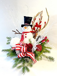 Lets Make a Snowman Centerpiece