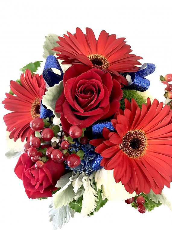 Red White & Bloom Bouquet