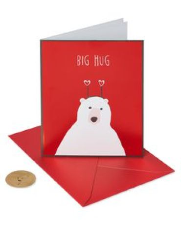 Bear Hug Vday Card