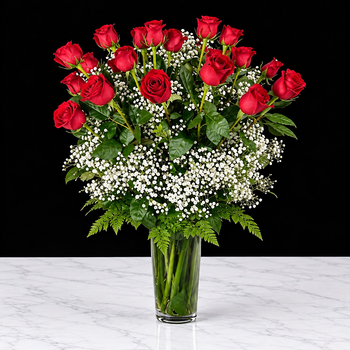 2 Dozen Roses Bouquet