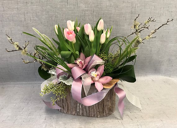 Tulips in Spring Bouquet