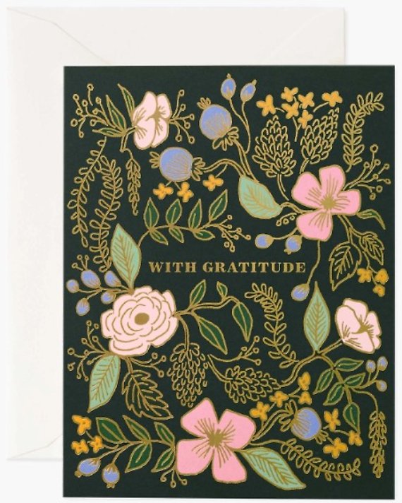 With Gratitude Card