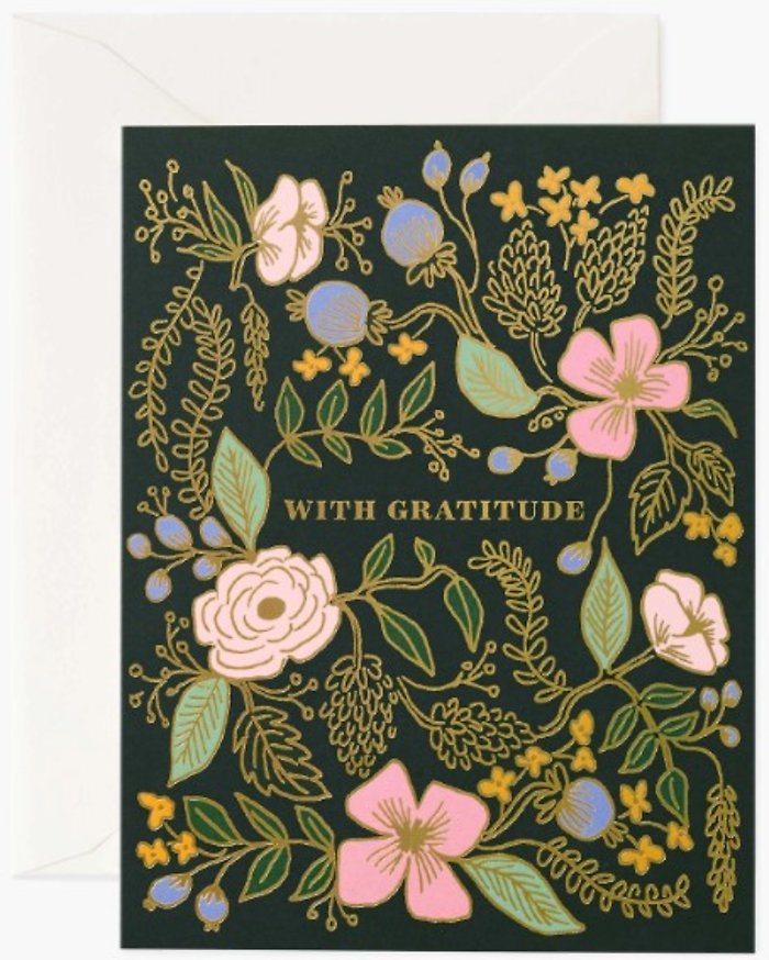 With Gratitude Card