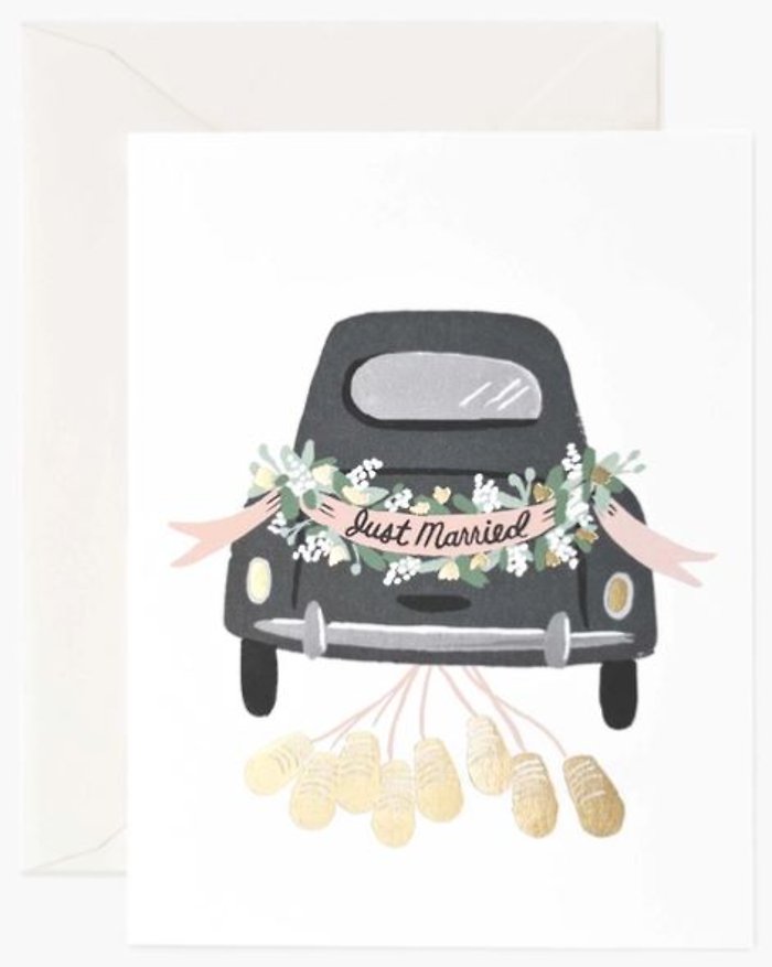 Just Married Card