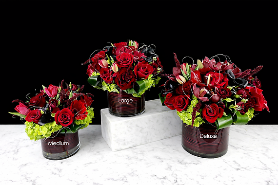 Crimson Allure Bouquet - Deluxe