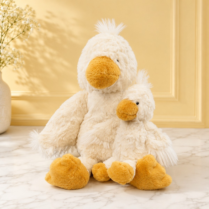 Mama & Baby Duck Plush Set
