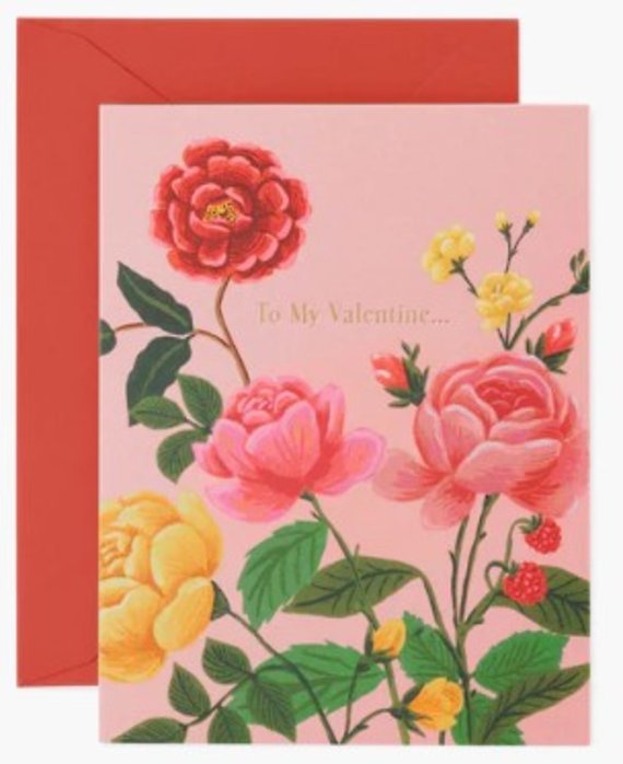 To My Valentine Greeting Card