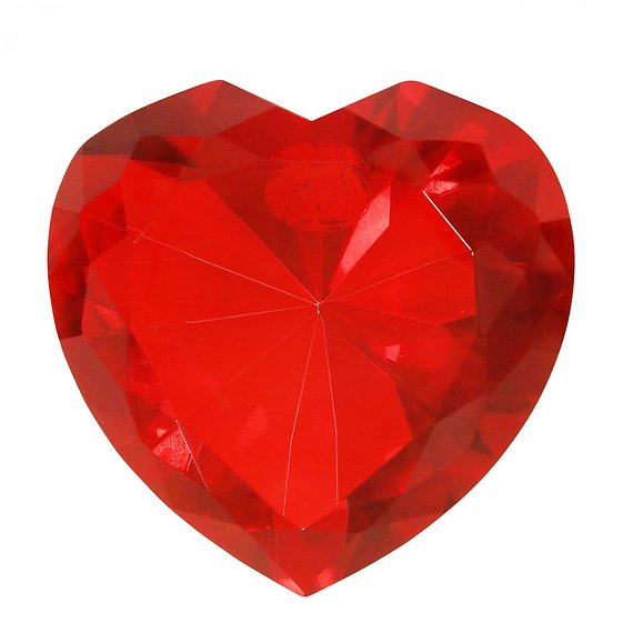Glass Heart Diamond